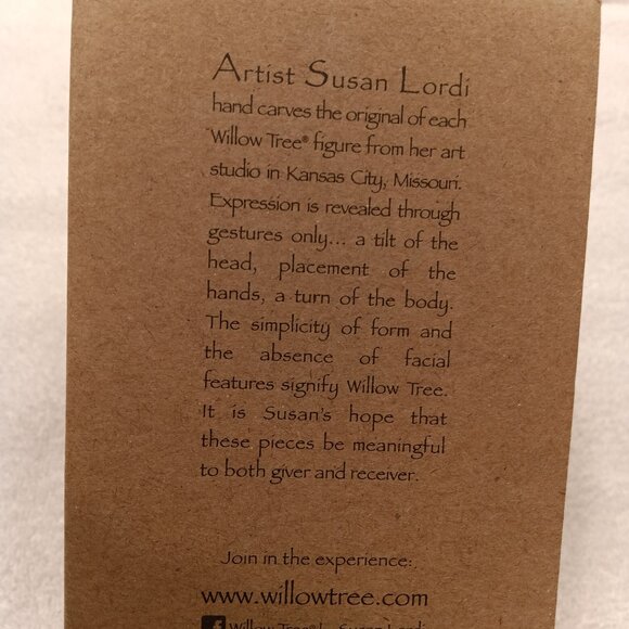 WILLOW TREE "ANGEL OF PRAYER" ORNAMENT (NEW IN THE BOX) SKU #26044 - Picture 5 of 7